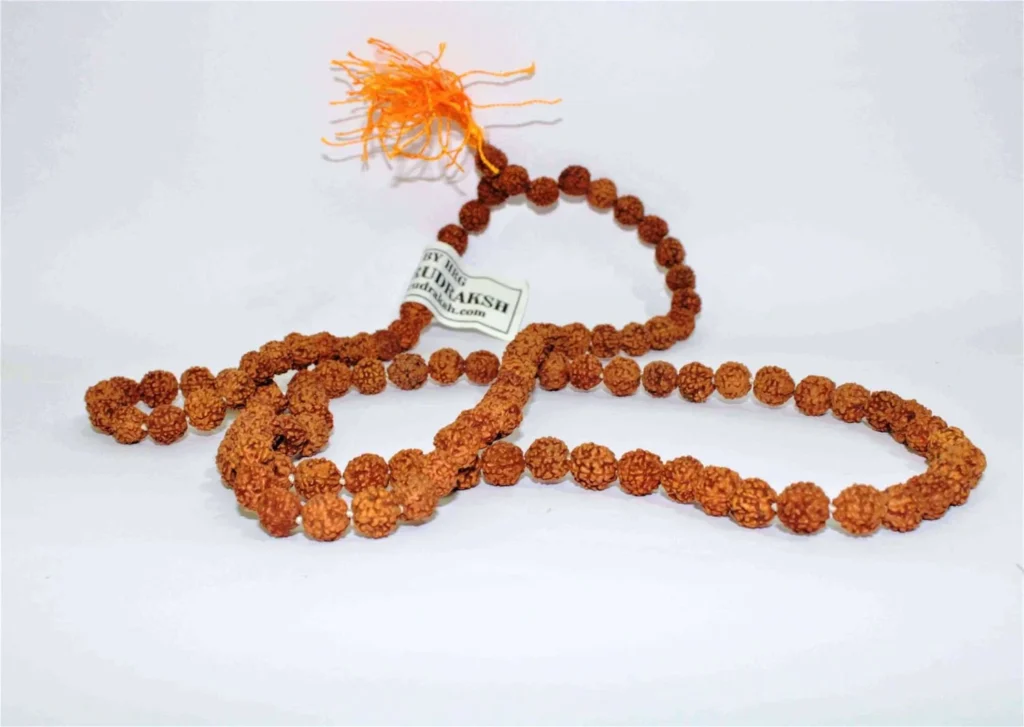 5 Mukhi/Face Rudraksha Mala